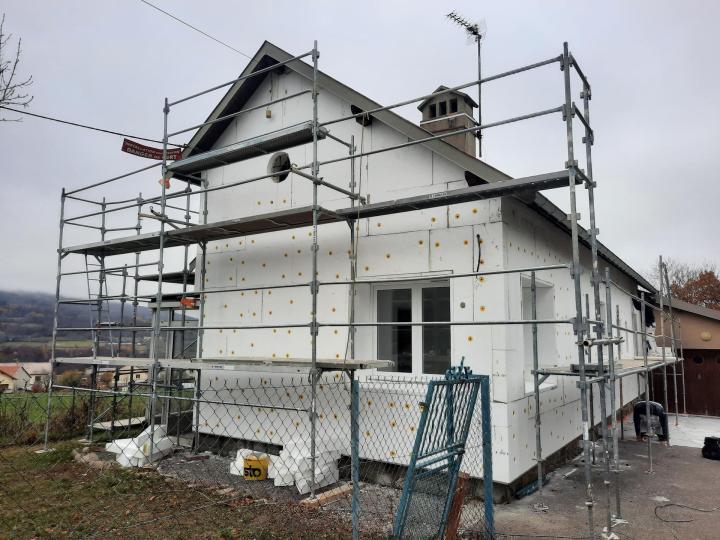 Isolation thermique extérieure Gap